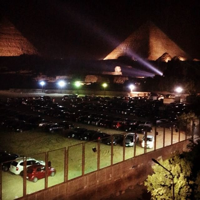 Giza Pyramids Sound and Light show