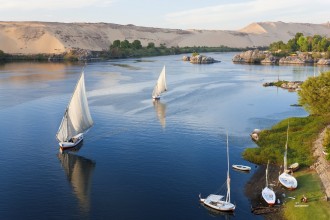 enjoy a relaxing experience of a felucca ride along the River Nile